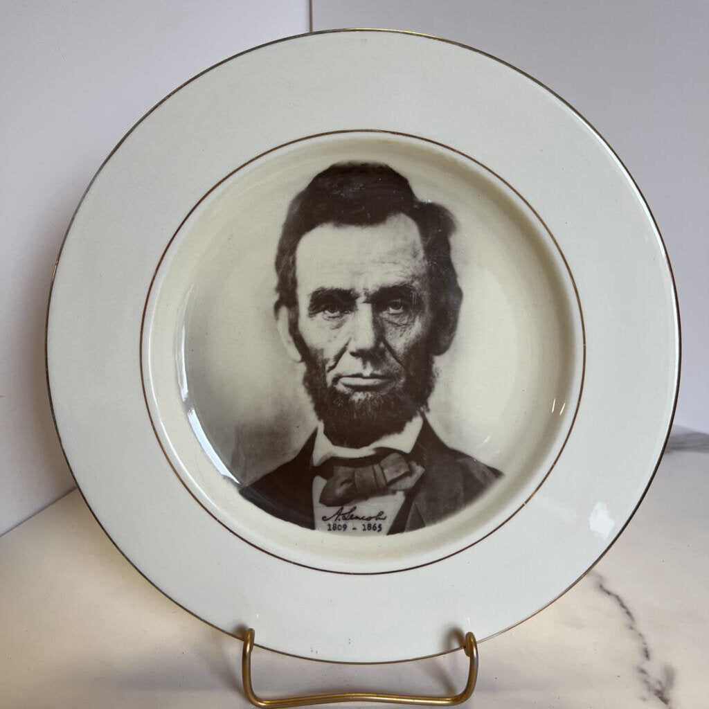 President Lincoln Plate