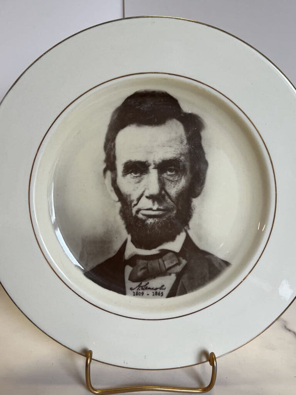 President Lincoln Plate