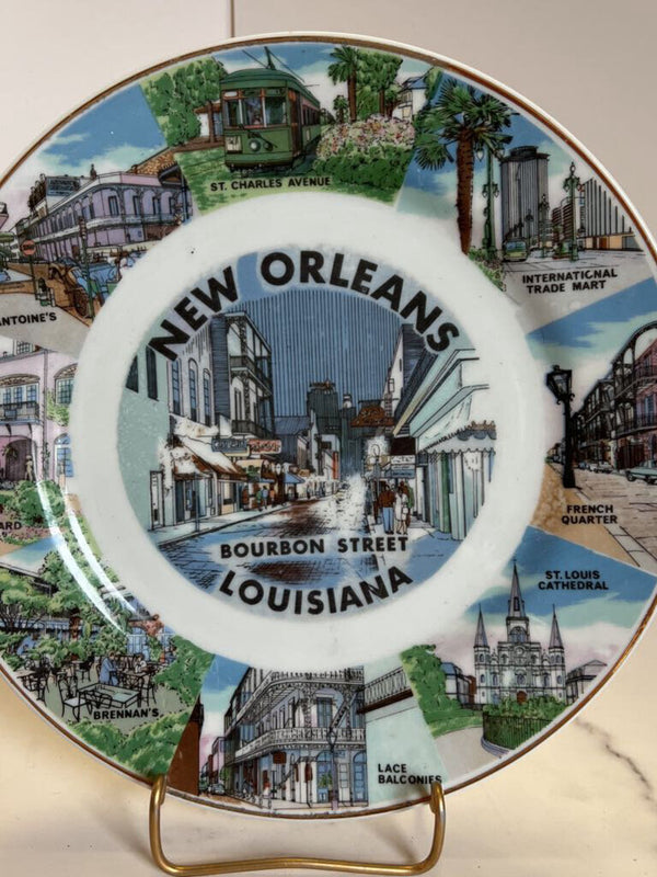 Souvenir Plate - New Orleans LA