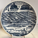Souvenir Plate - Hastings Area Michigan