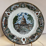 Souvenir Dinner Plate - US capitol Washinton DC