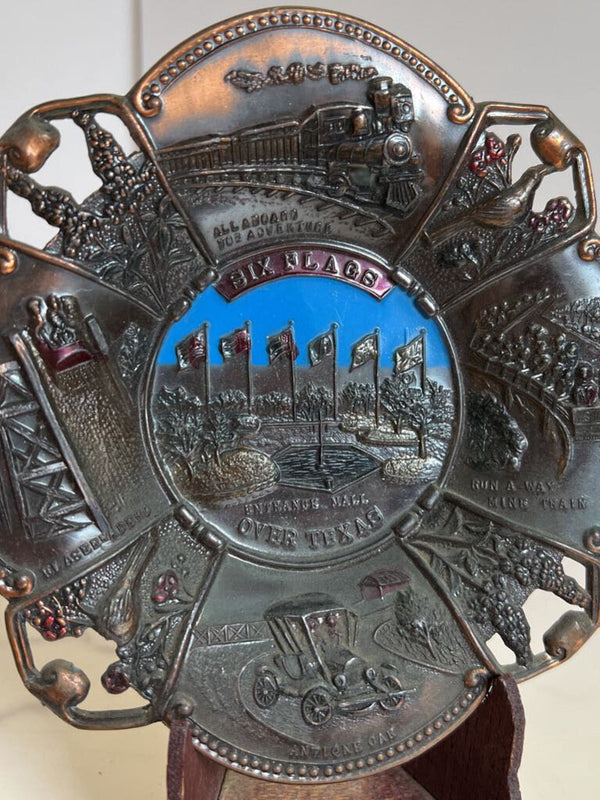 Metal Texas Souvenir Dish