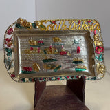 South Dakota Ashtray (red, gold, green)