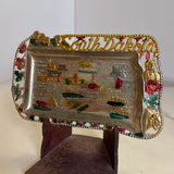 South Dakota Ashtray (red, gold, green)