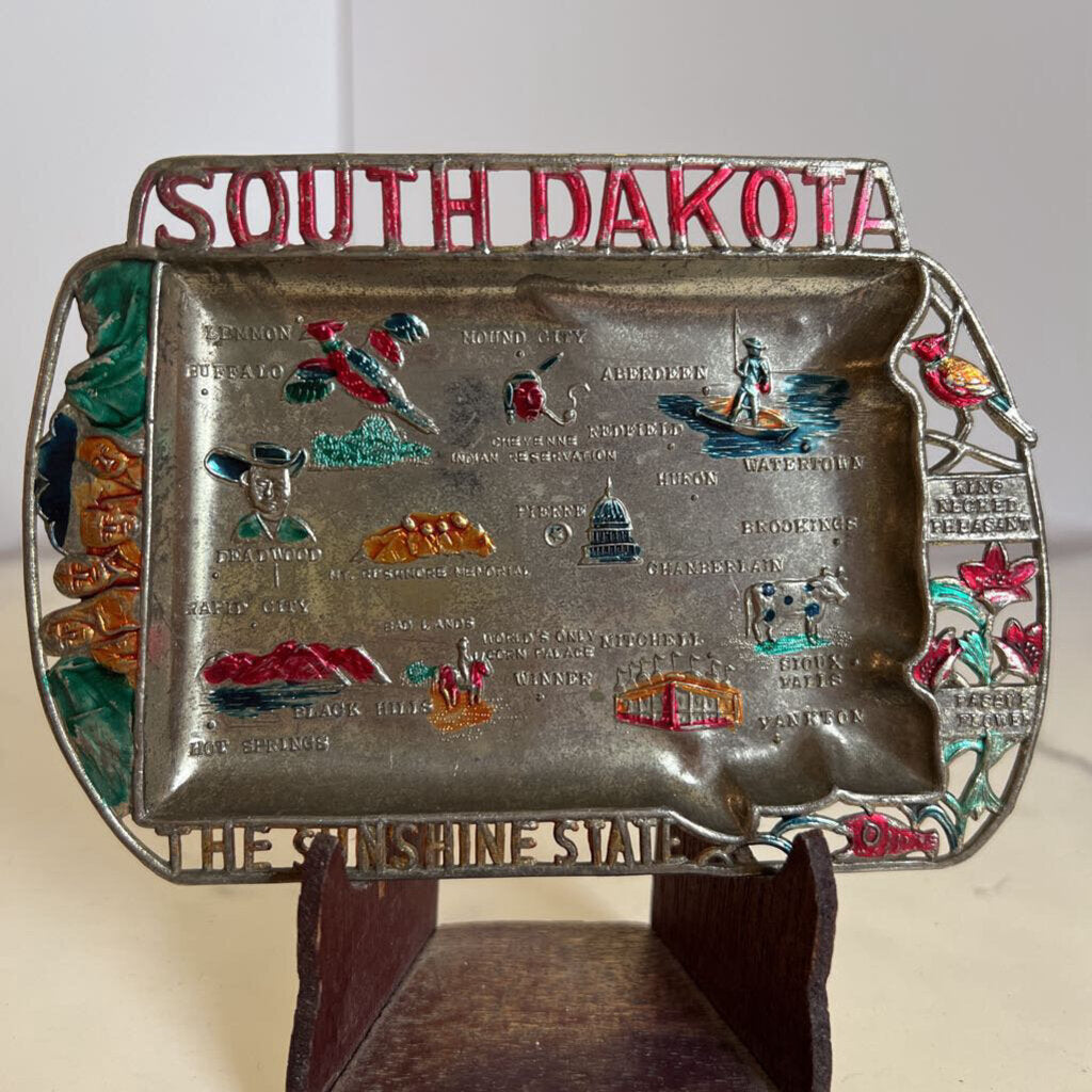 South Dakota "The Sunshine State" Ashtray (style 2 )