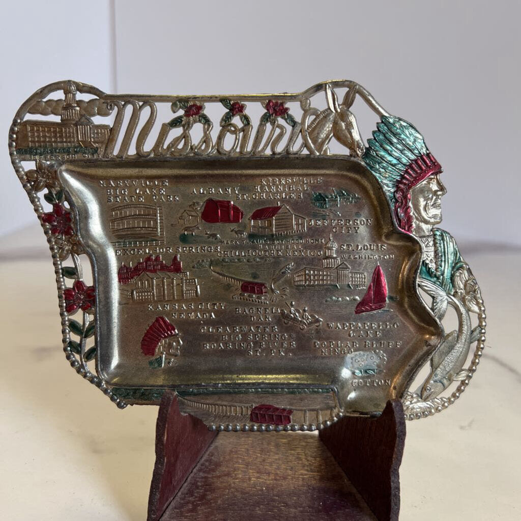 Missouri Ashtray (muted tones)