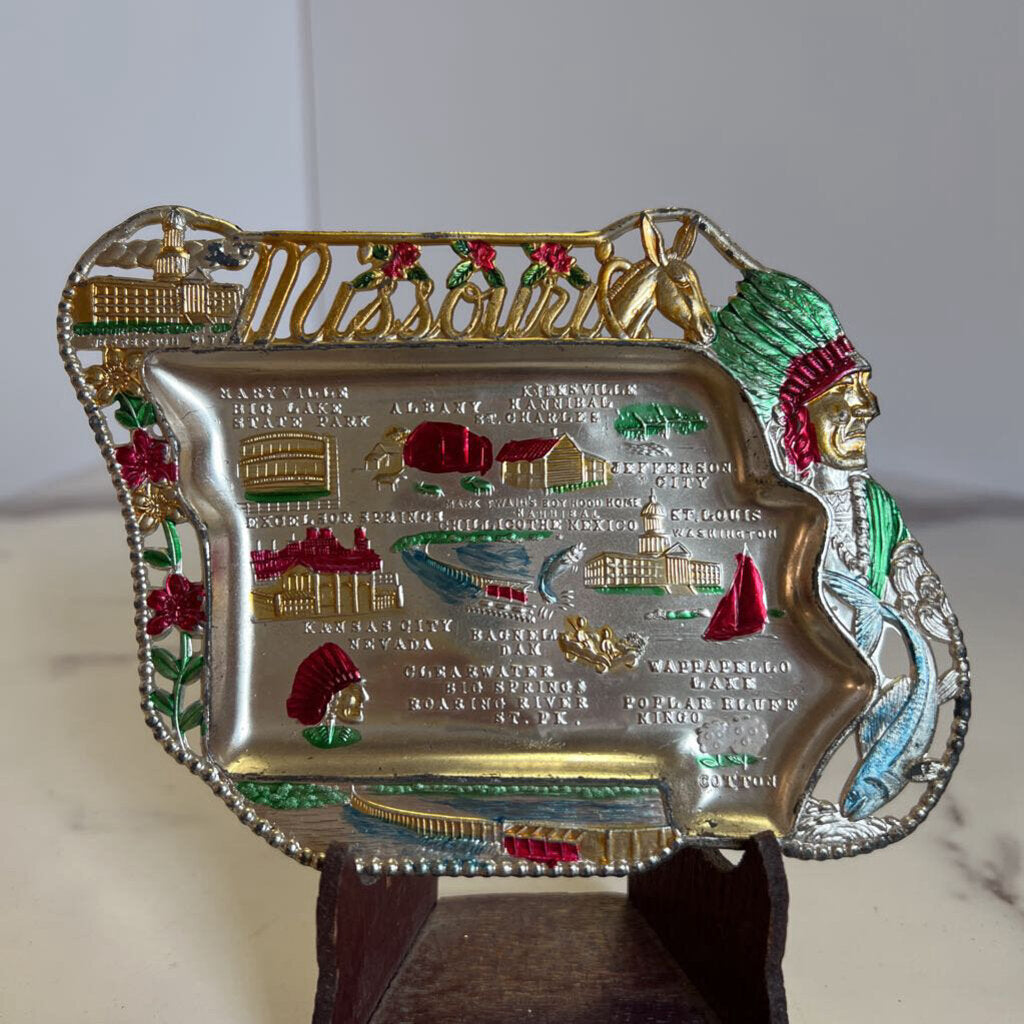Missouri Ashtray (bright tones)