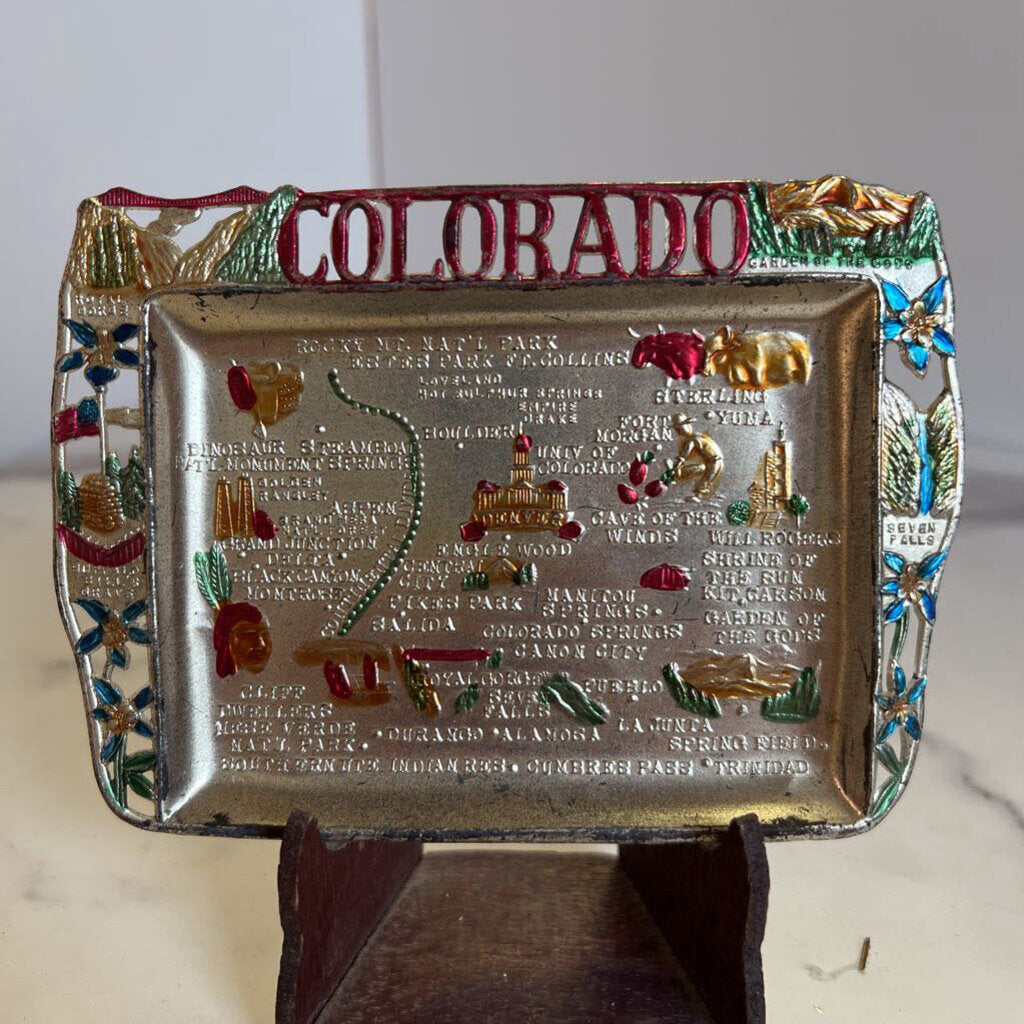 Colorado Ashtray (bright tones)