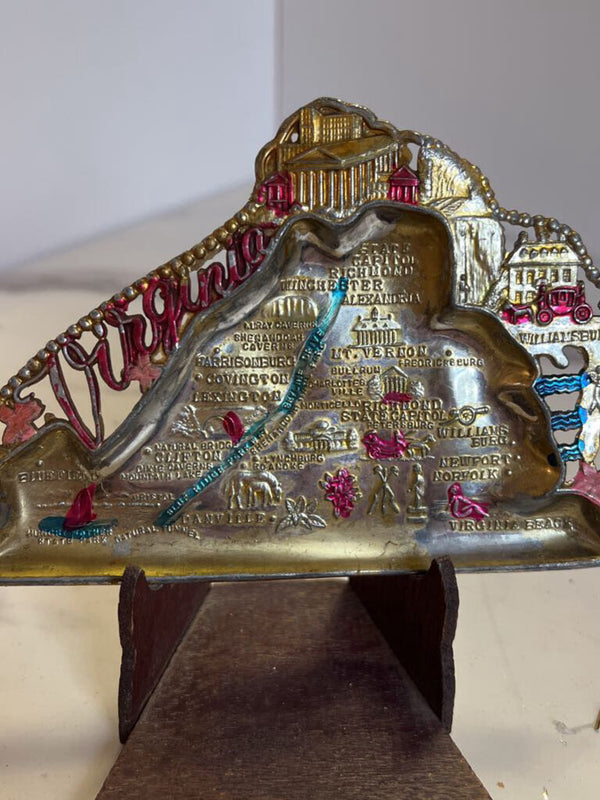 Metal Virginia Dish
