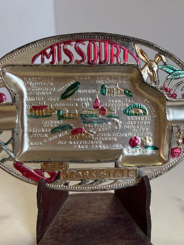 Oval Missouri Ashtray