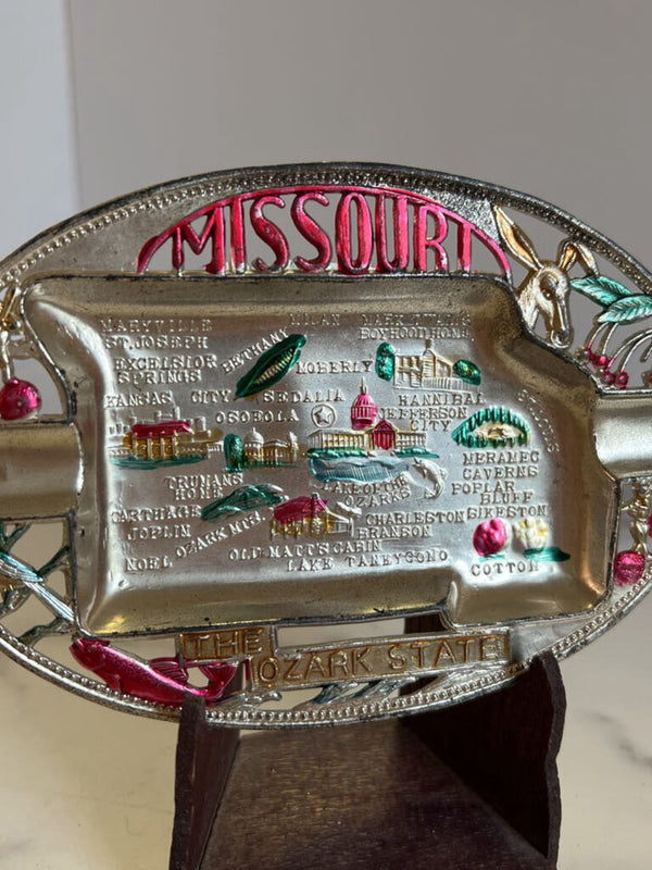 Oval Missouri Ashtray