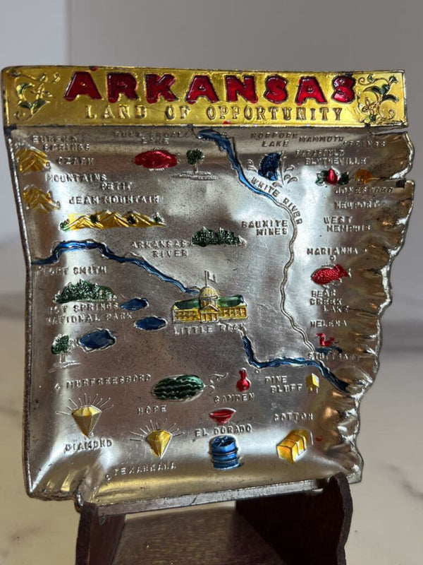Arkansas Metal Dish
