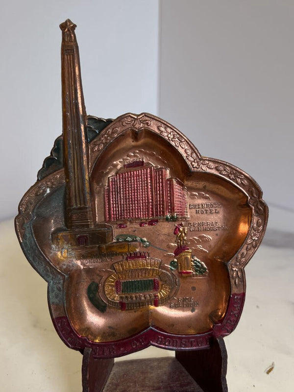 Houston Texas Souvenir Dish