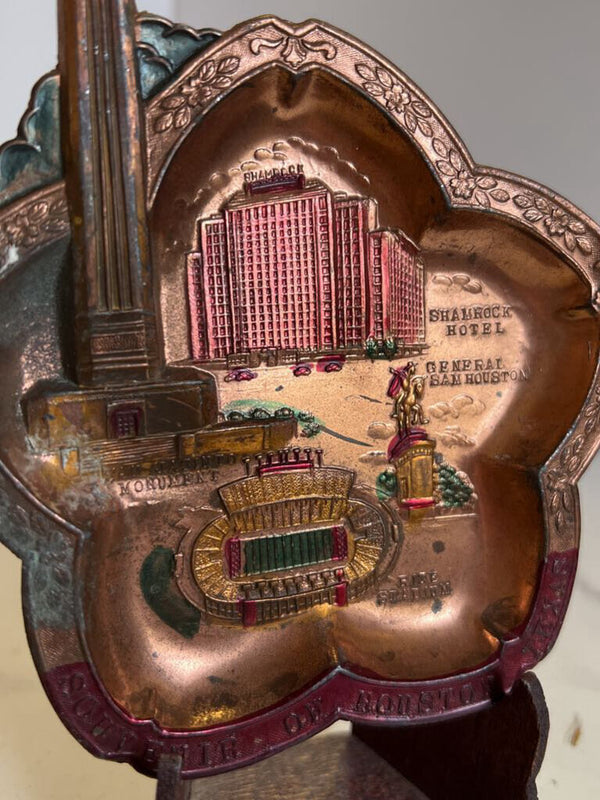 Houston Texas Souvenir Dish