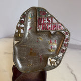West Virginia Metal Dish