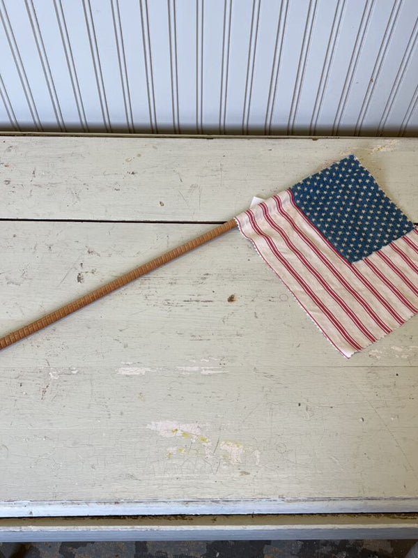 scrap fabric flag