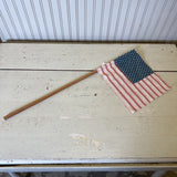 scrap fabric flag