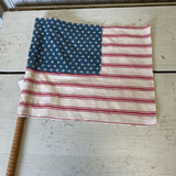 scrap fabric flag