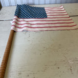 scrap fabric flag