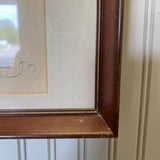 bouquet bundle art in vintage frame