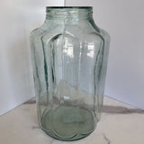 large scalloped glass jar style 1
