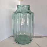 large scalloped glass jar style 2