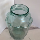large scalloped glass jar style 2