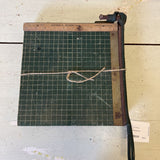 vintage paper cutter