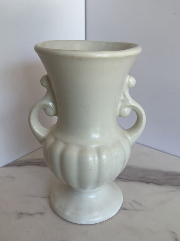 white vase
