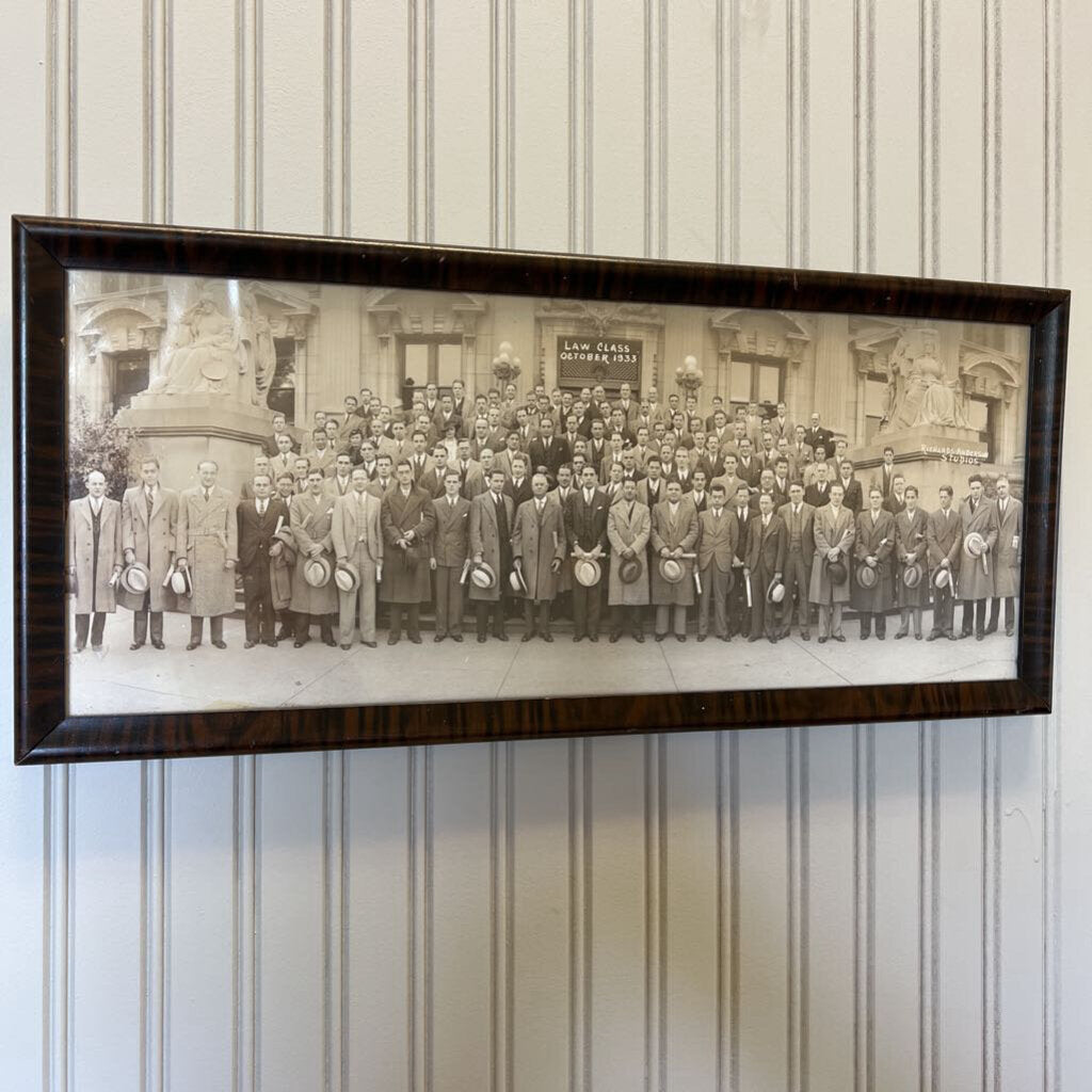 law class 1933 yard long photo