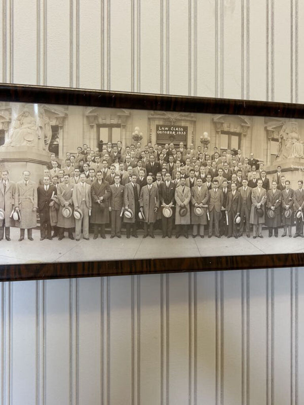 law class 1933 yard long photo
