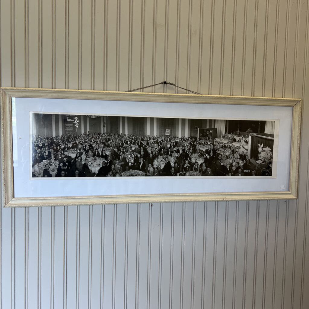 yard long photo in cream frame