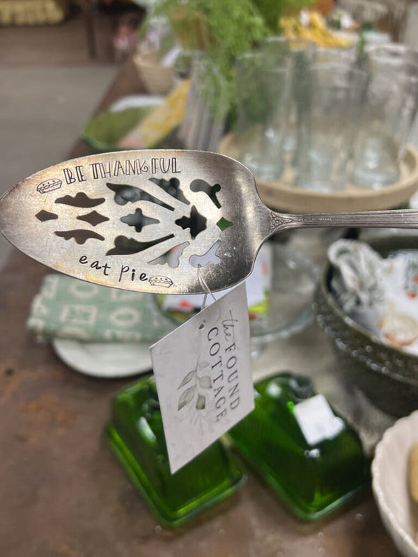 Vintage Stamped Pie Server Style 2