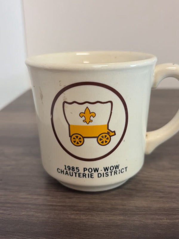 1985 POW-WOW Chauterie District Mug