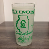 Illinois Souvenir Glass