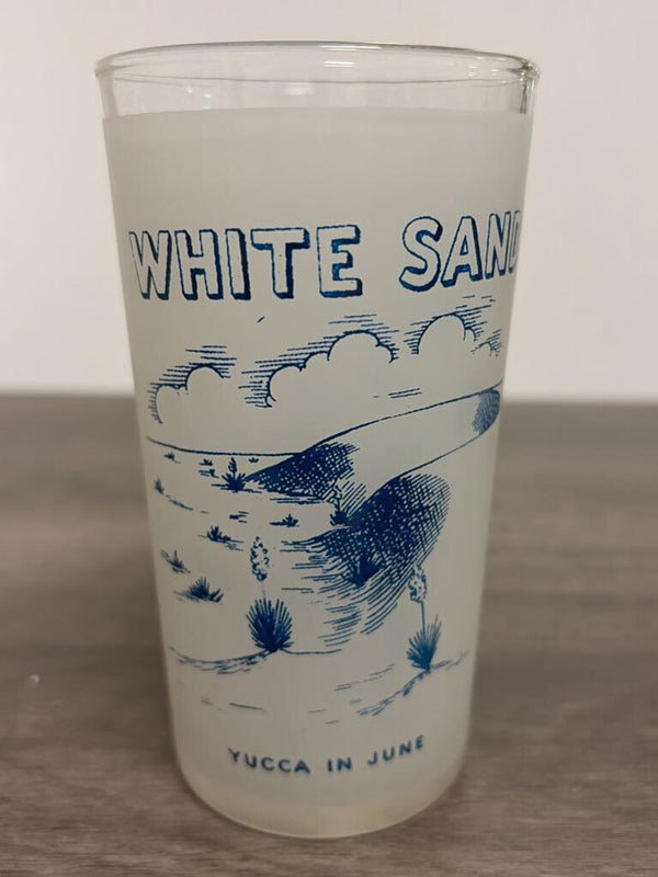 White Sands, New Mexico Souvenir Glass