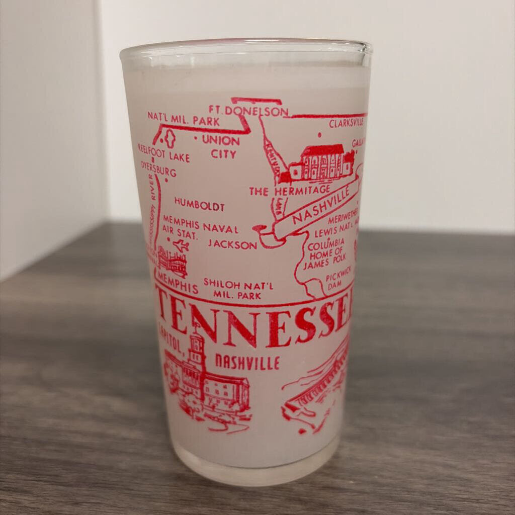 Tennesee Souvenir Glass