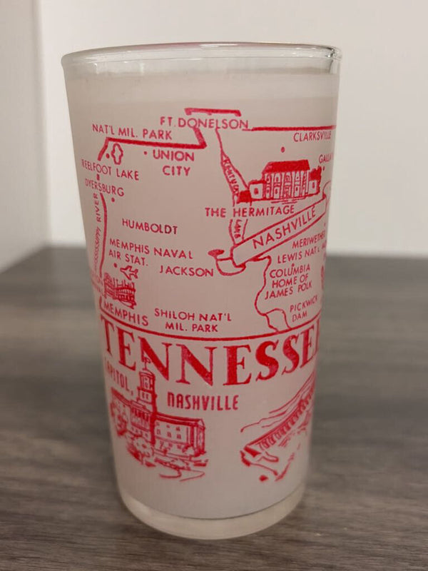 Tennesee Souvenir Glass
