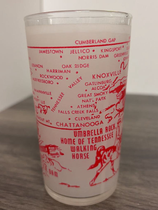 Tennesee Souvenir Glass