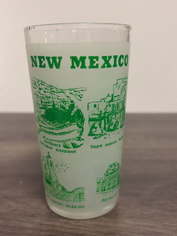 New Mexico Souvenir Glass