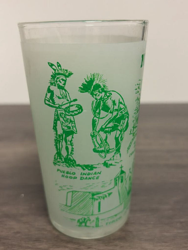 New Mexico Souvenir Glass