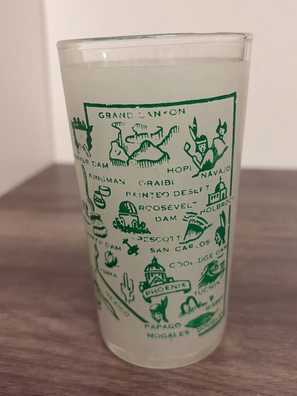 Tombstone Arizona Souvenir Glass