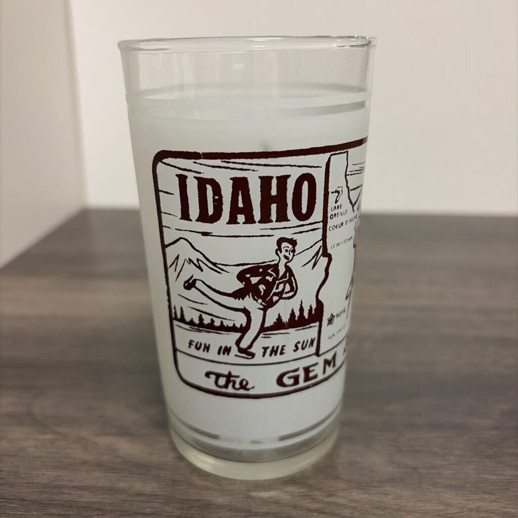 Idaho Souvenir Glass