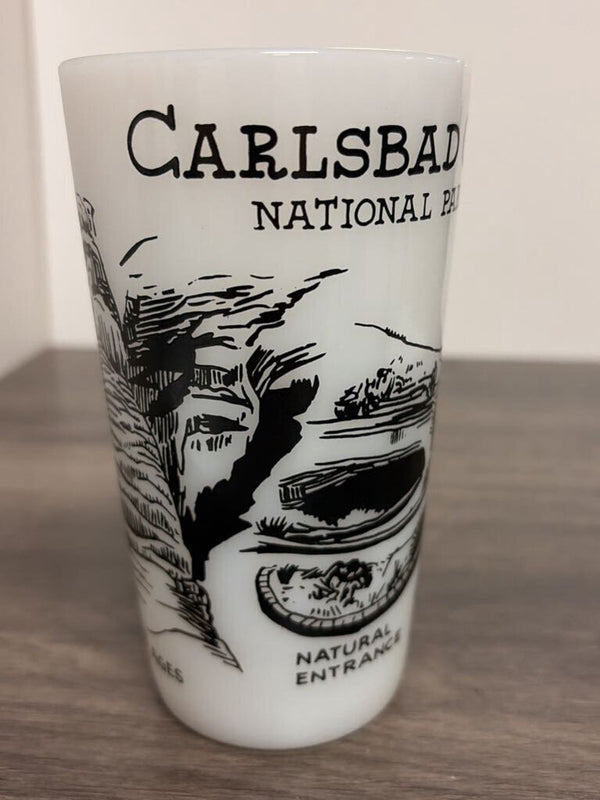 Carlsbad Caverns Souvenir Glass