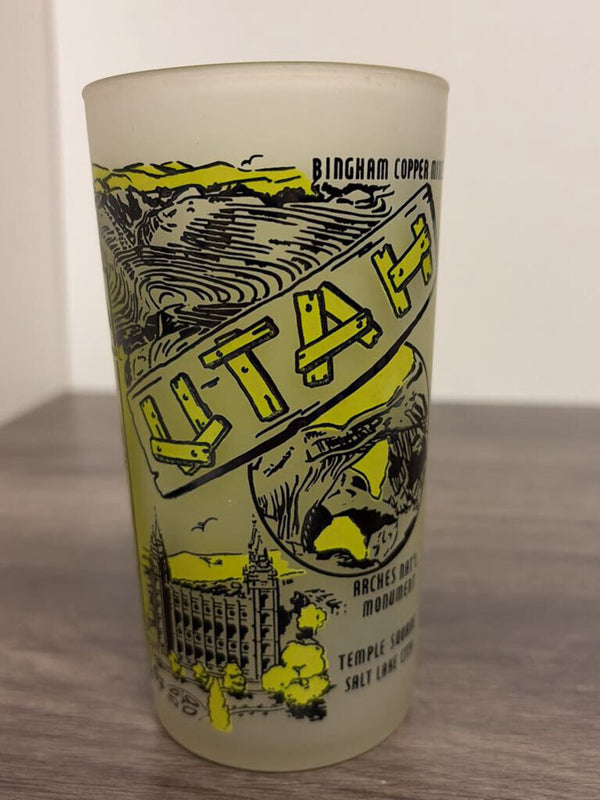 Utah Souvenir Glass