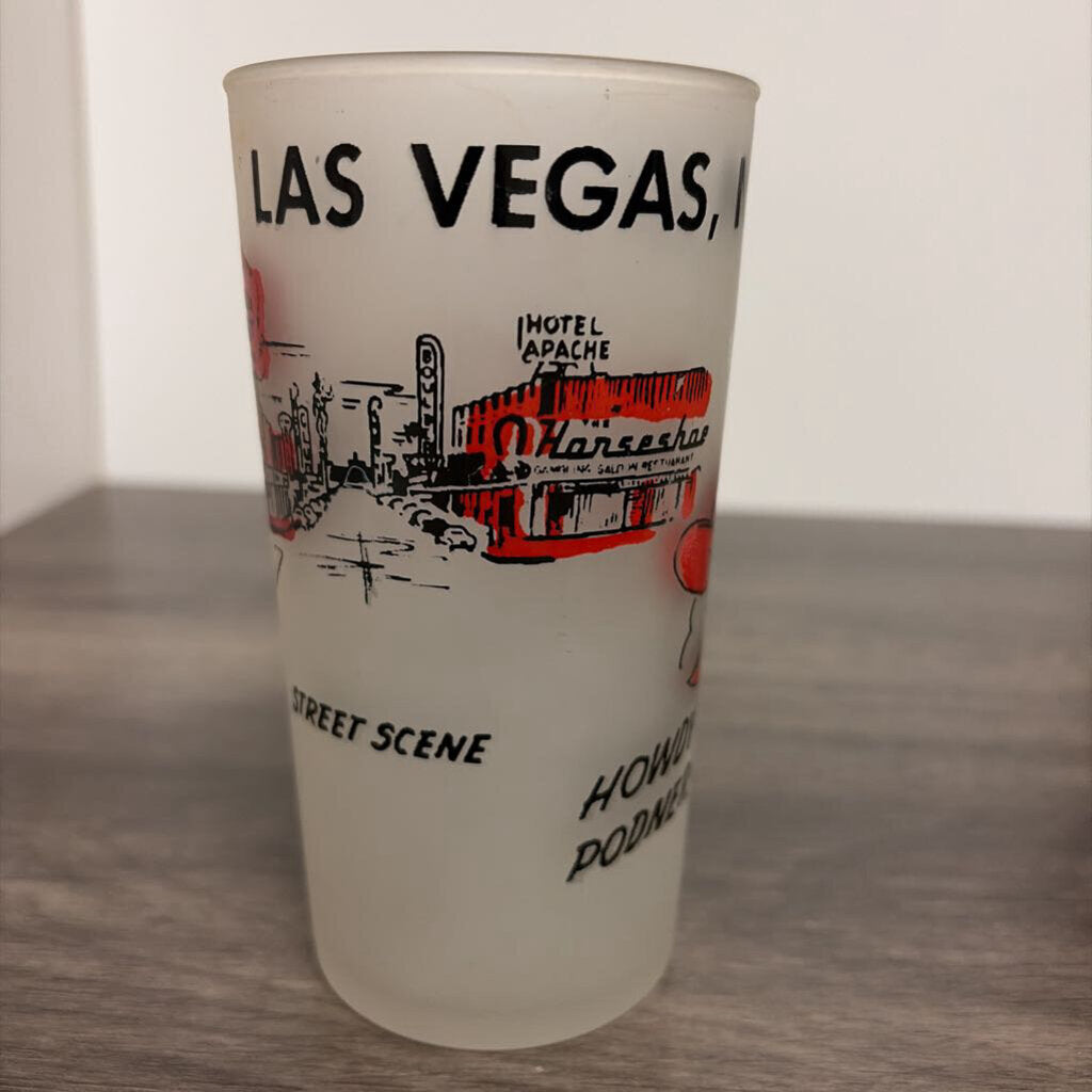 Las Vegas Souvenir Glass
