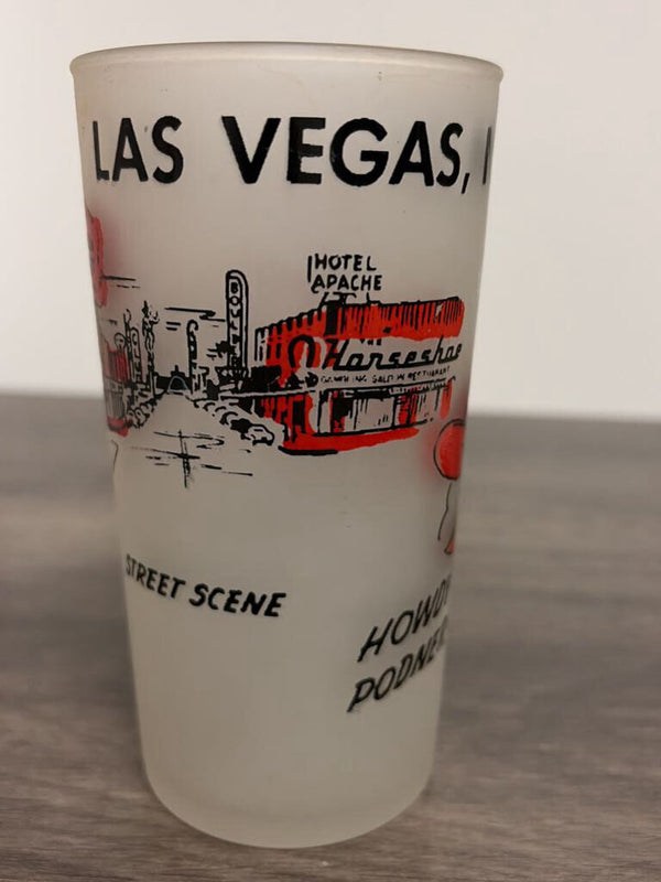 Las Vegas Souvenir Glass