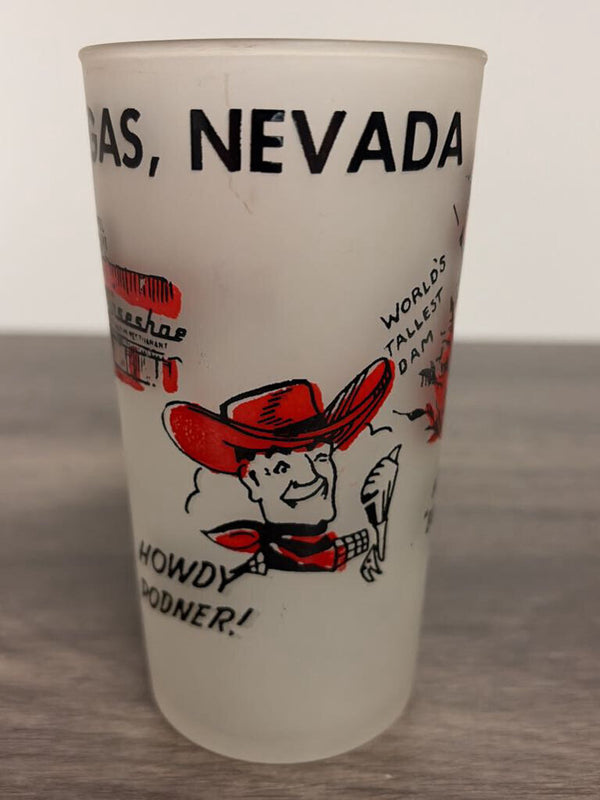 Las Vegas Souvenir Glass