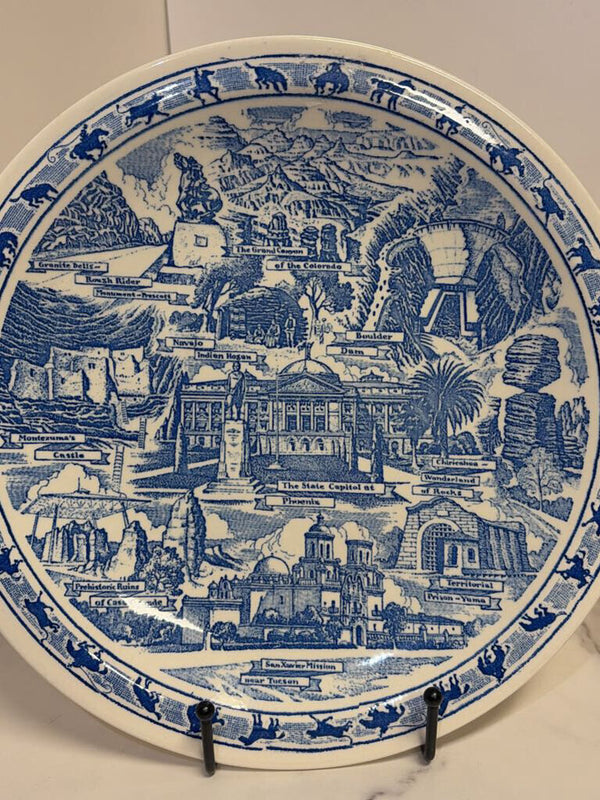 Arizona Transferware Souviner Plate
