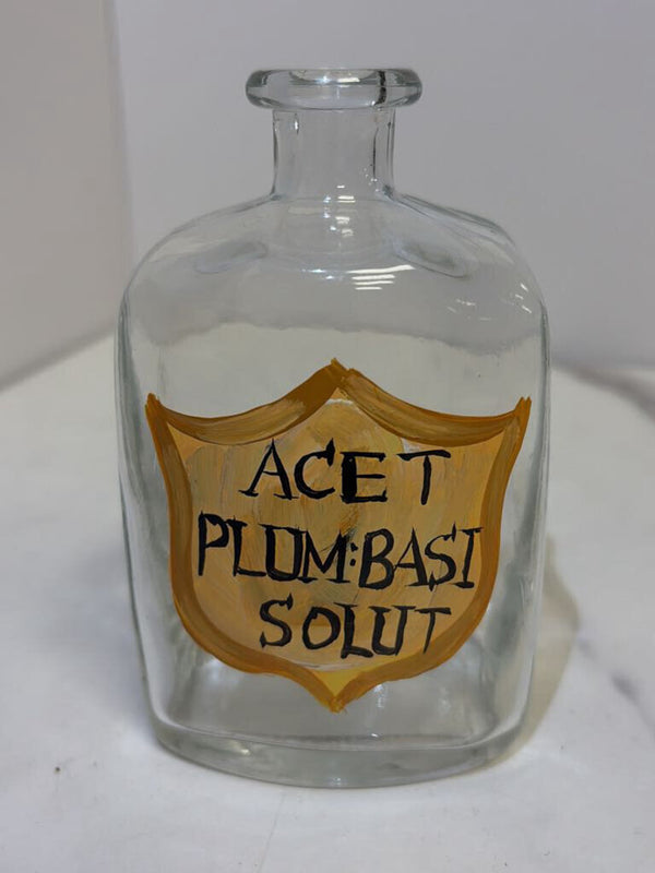 painted apothecary bottle (ACET)